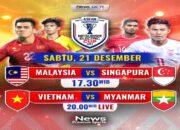 Indonesia vs Filipina, Vietnam Kontra Myanmar