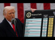 Dampak Nyata Tarif Trump, AS Sebulan Raup Rp282,4 Triliun