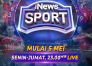 Saksikan Program Baru Bertajuk iNews Sport Mulai 5 Mei, Senin-Jumat Pukul 23.00WIB 